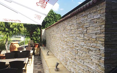 Unser Biergarten am Weinberg